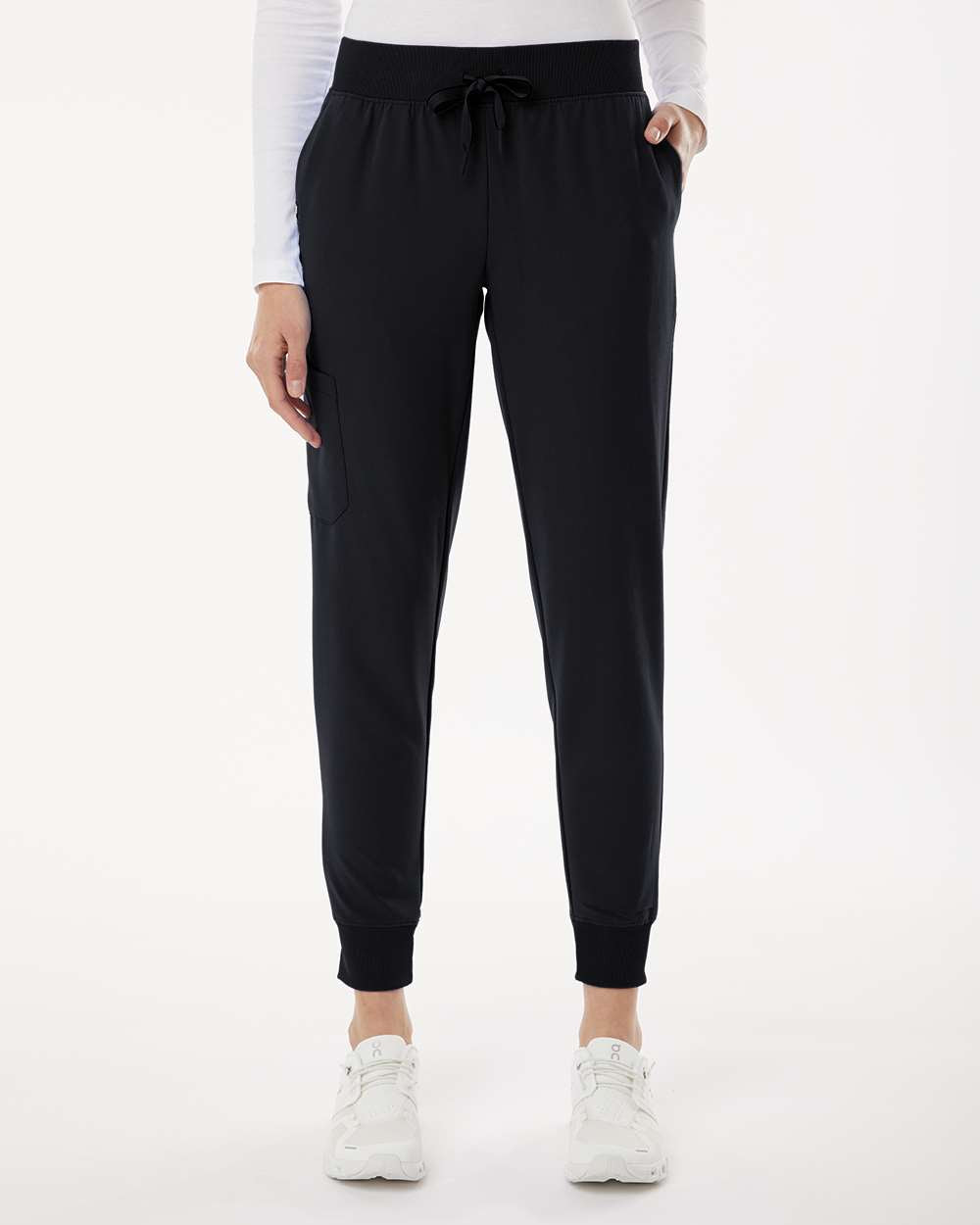 Pantalones Jogger para Mujer Tallas Pequeñas con Cintura de Punto Silex | W20003P