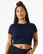 Women's Micro Rib Baby Tee | 1010