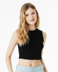 Women's Micro Rib Muscle Crop Tank | 1013