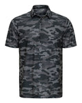 Paragon 170 Men's Newport Camo Polo - Dark Camo