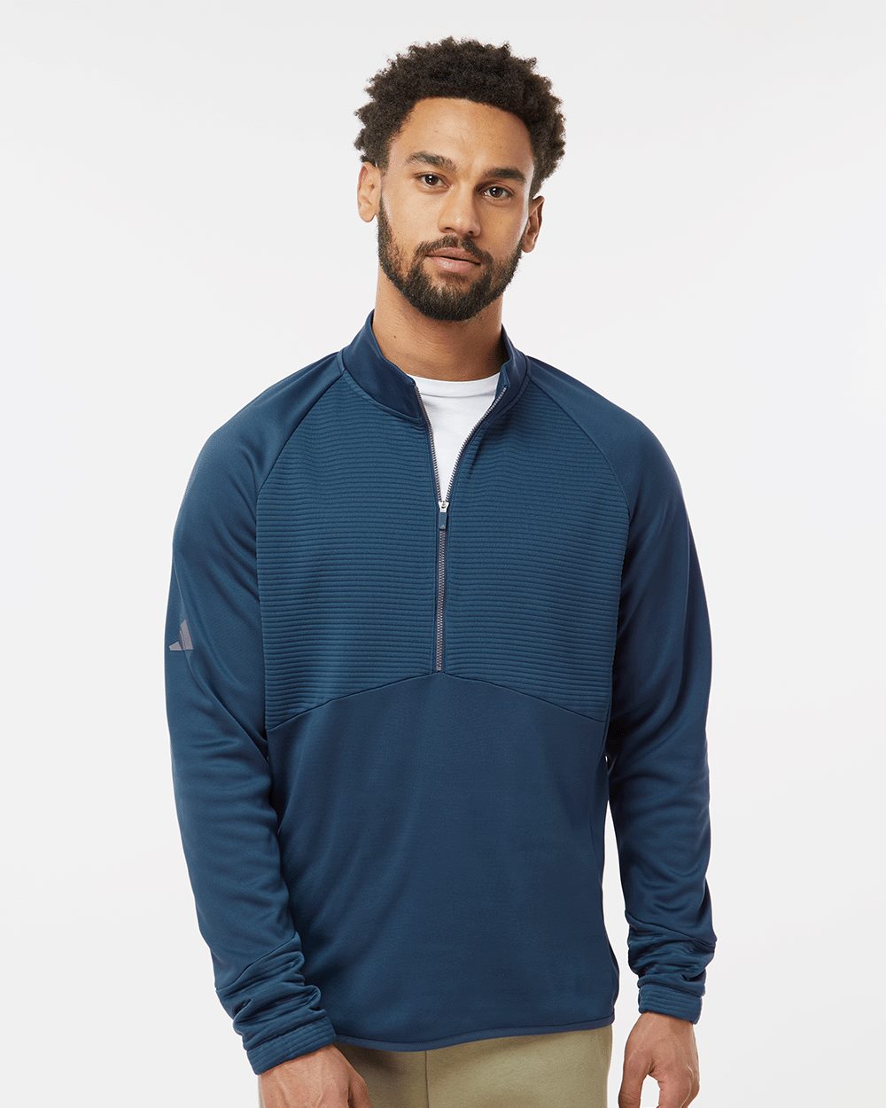 Sudadera de Rendimiento para Hombre con Cremallera Cuarto | A587