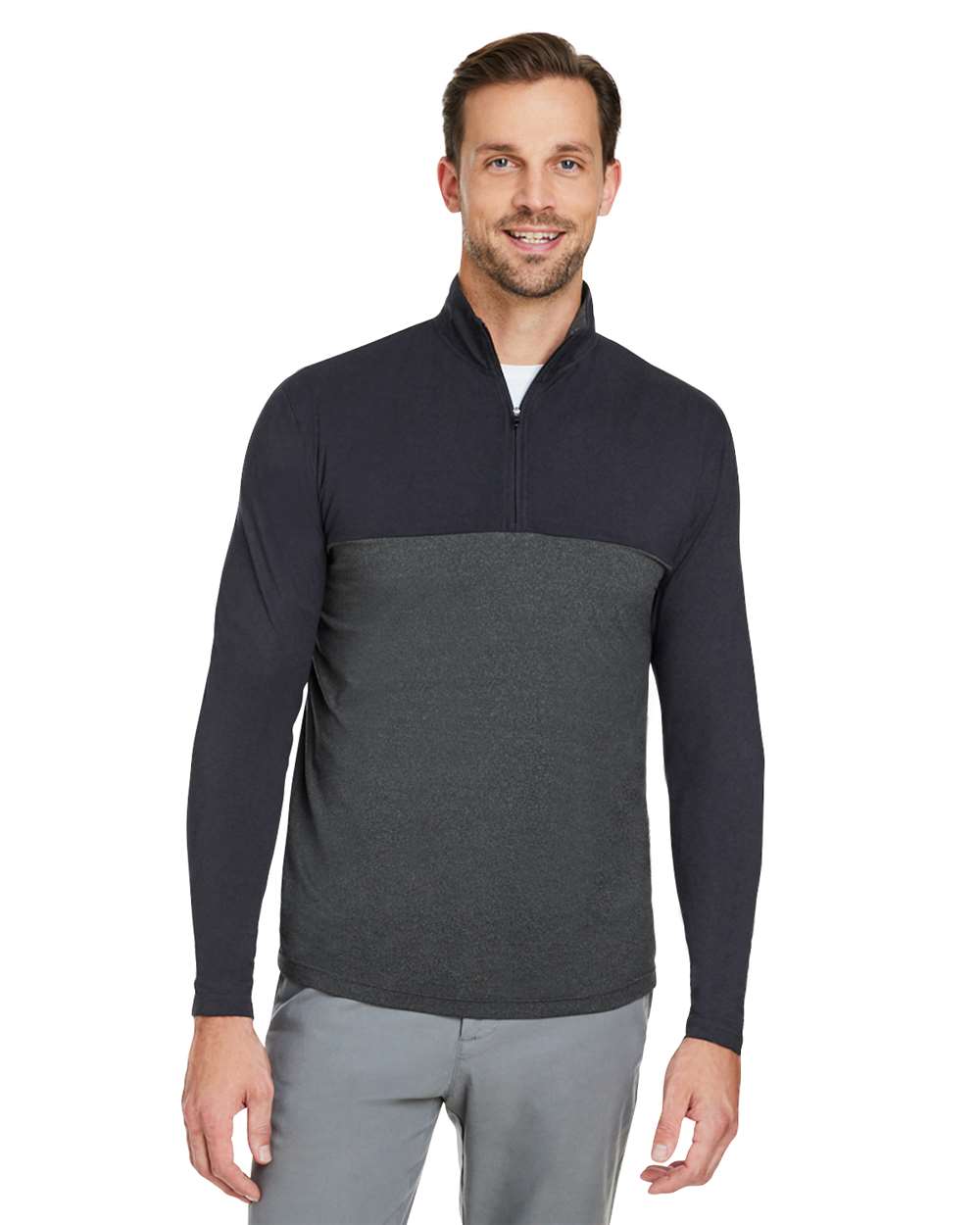 Men's Spyre Flex Colorblock Quarter-Zip Pullover | S18024