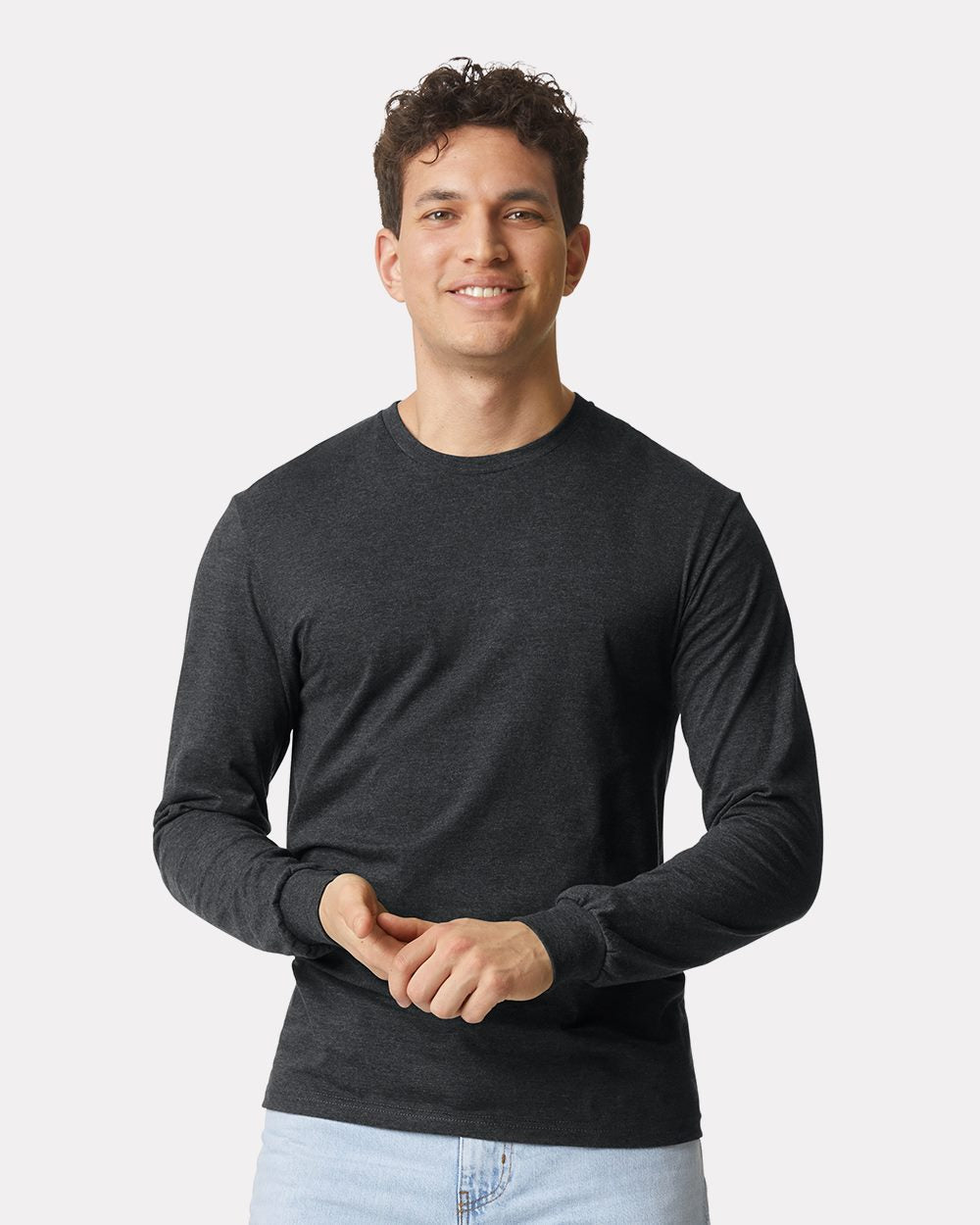 Unisex Softstyle® CVC Long Sleeve T-Shirt | 64440CVC