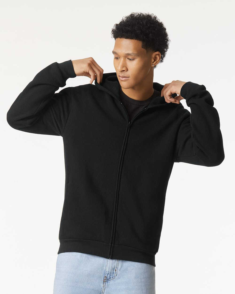 Unisex ReFlex Fleece Full-Zip Hoodie Sweatshirt | RF497