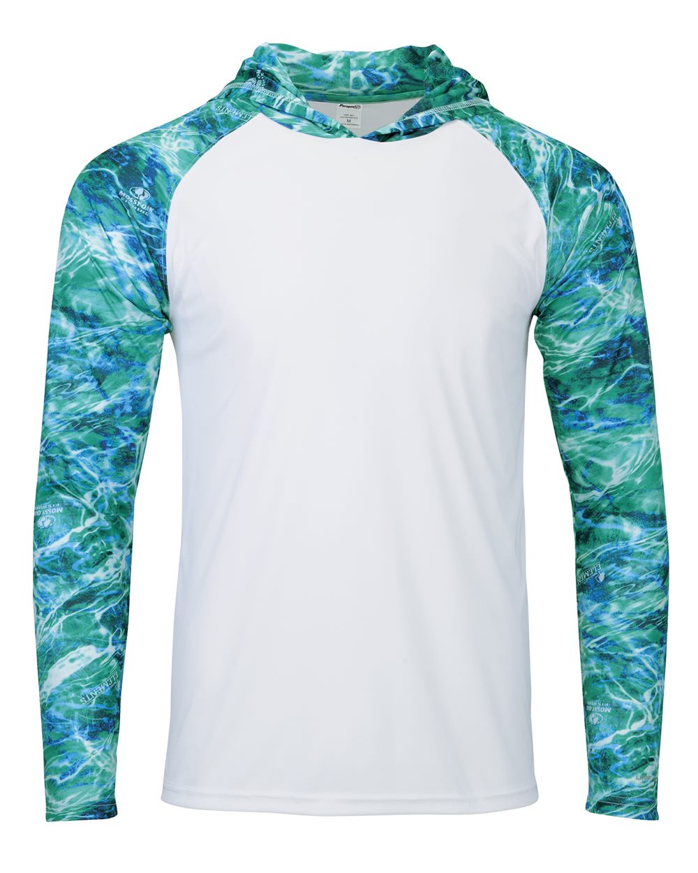 Men's Biloxi Performance Colorblocked Hooded Long Sleeve T-Shirt | 241