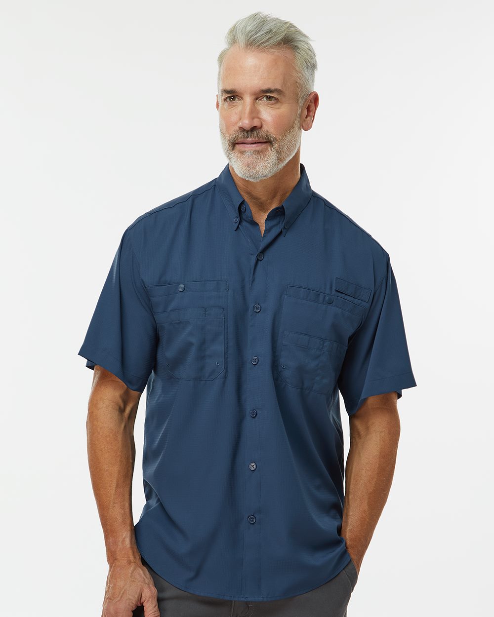 Men's Hatteras Performance Short Sleeve Fishing Shirt | 700