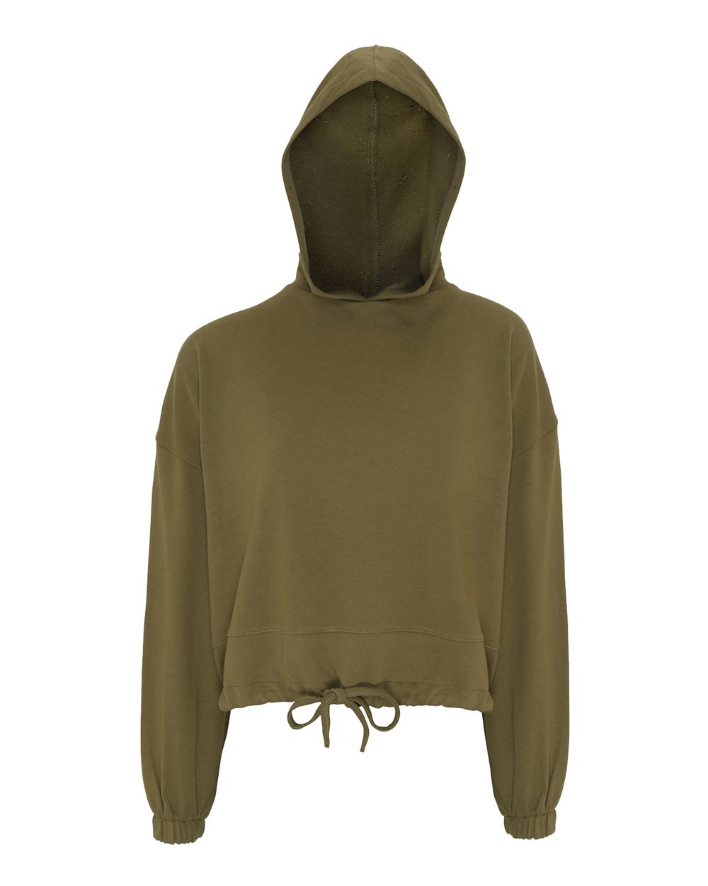 Women's Cropped Maria Hooded Sweatshirt | TD085