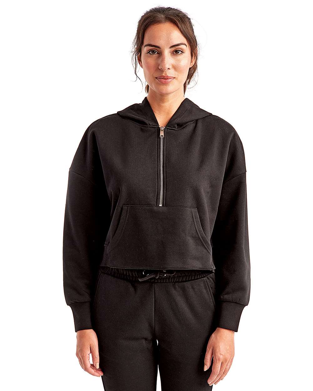 Women's Alice Half-Zip Hooded Sweatshirt | TD077