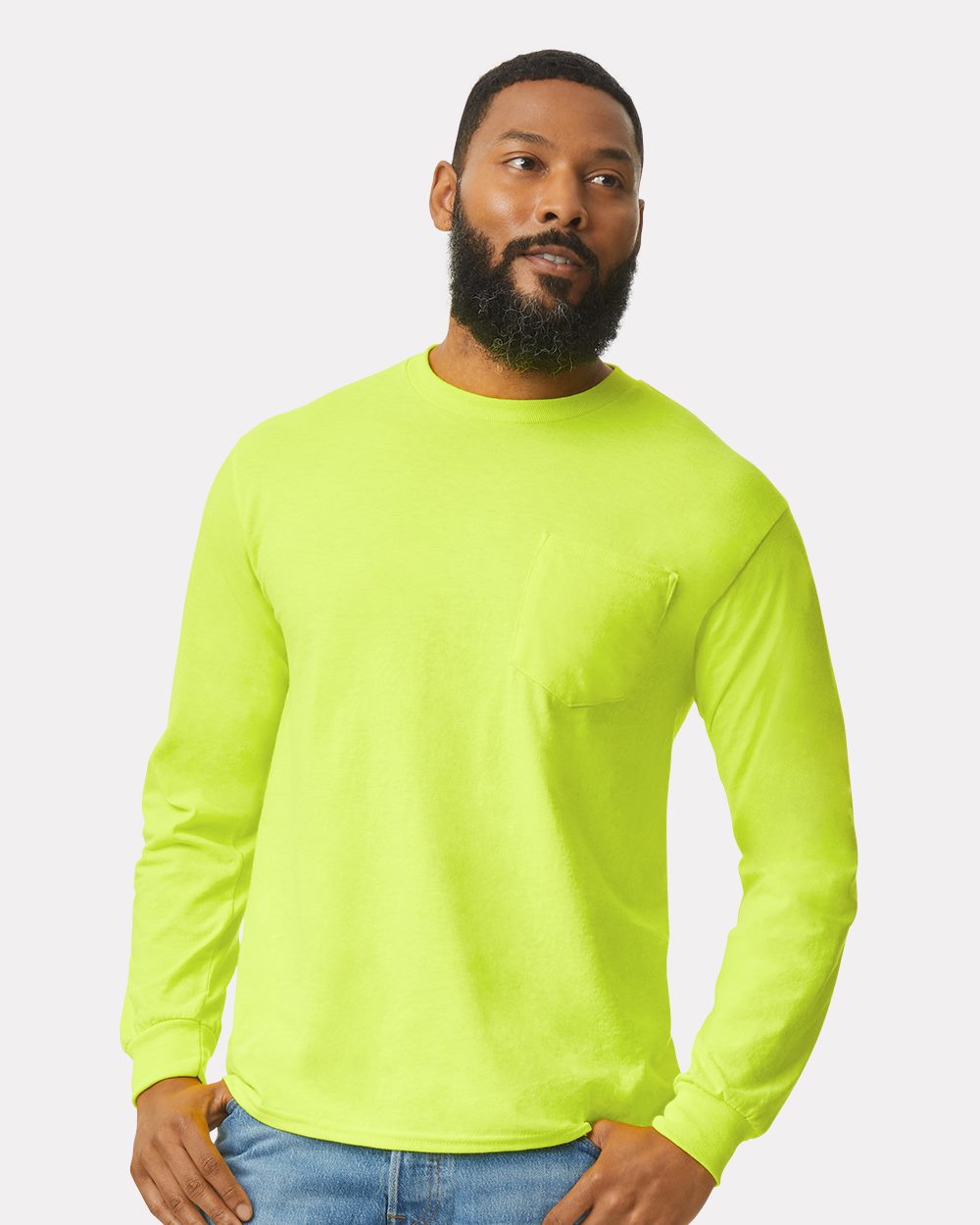 Unisex Ultra Cotton® Long Sleeve Pocket T-Shirt | 2410