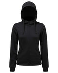 Women's Spun Dyed Full-Zip Hooded Sweatshirt | TD498