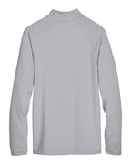 Men's CrownLux Performance® Clubhouse Micro-Stripe Quarter-Zip Pullover | DG480