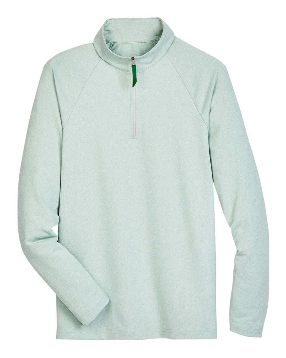 Men's CrownLux Performance® Clubhouse Micro-Stripe Quarter-Zip Pullover | DG480