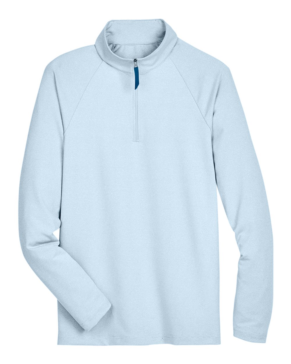 Men's CrownLux Performance® Clubhouse Micro-Stripe Quarter-Zip Pullover | DG480