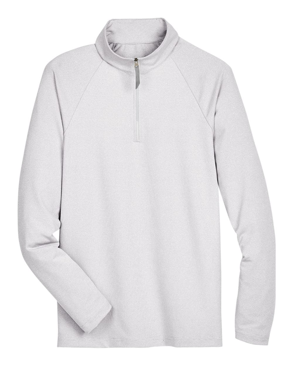 Men's CrownLux Performance® Clubhouse Micro-Stripe Quarter-Zip Pullover | DG480