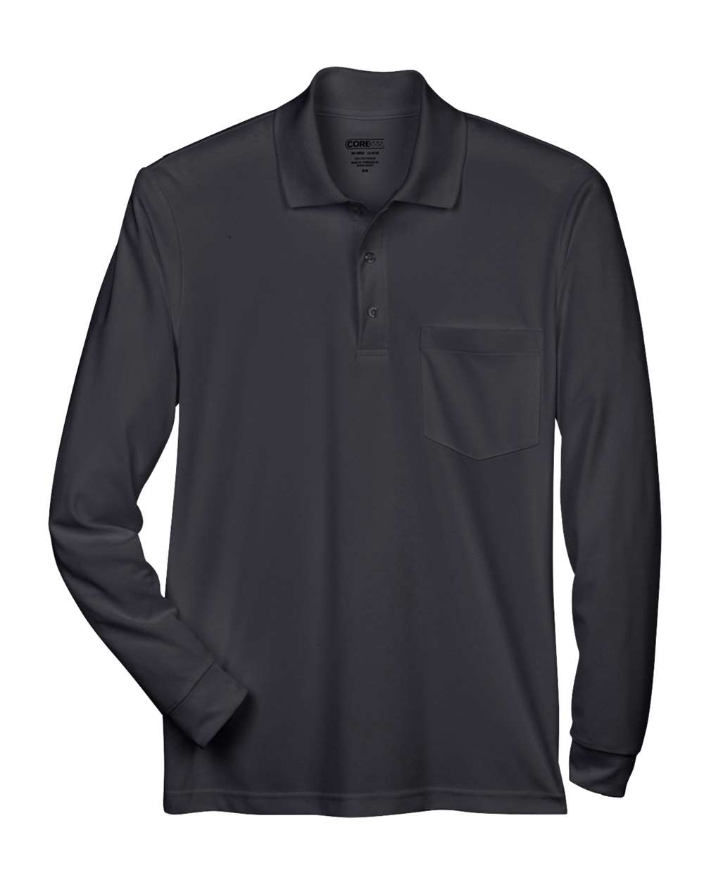 Men's Pinnacle Performance Long Sleeve Piqué Polo with Pocket | 88192P