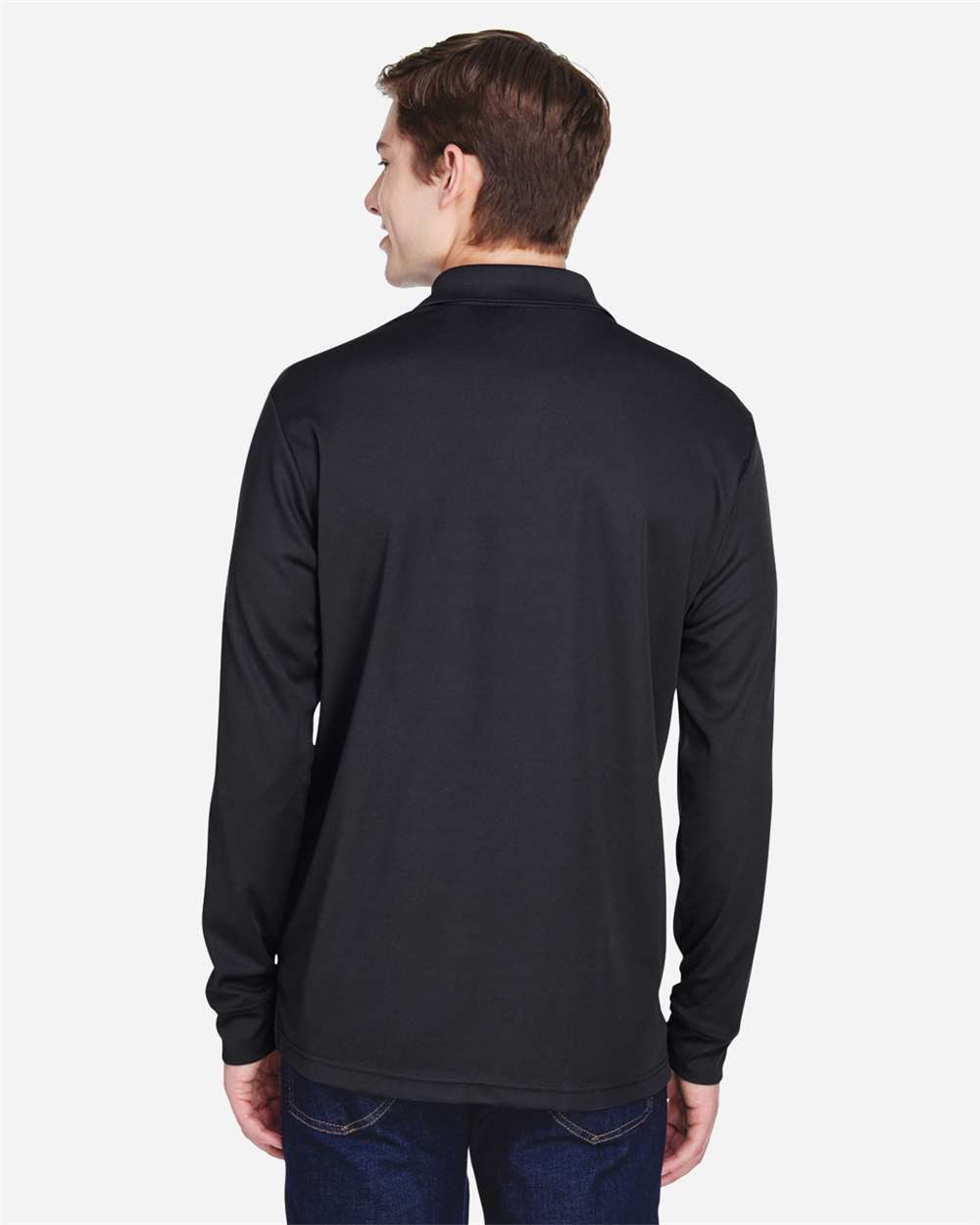 Men's Pinnacle Performance Long Sleeve Piqué Polo with Pocket | 88192P