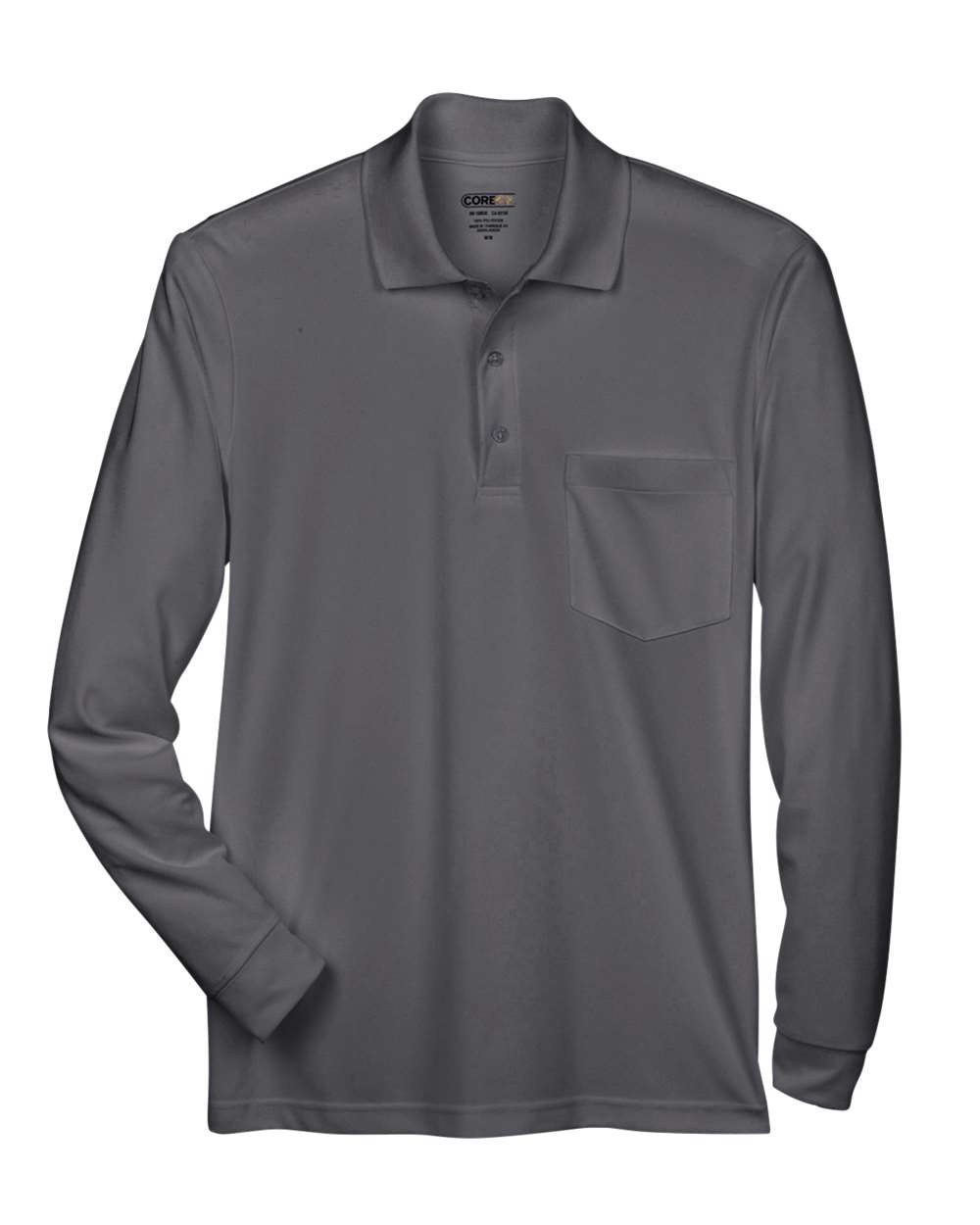 Men's Pinnacle Performance Long Sleeve Piqué Polo with Pocket | 88192P