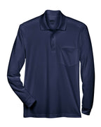 Men's Pinnacle Performance Long Sleeve Piqué Polo with Pocket | 88192P