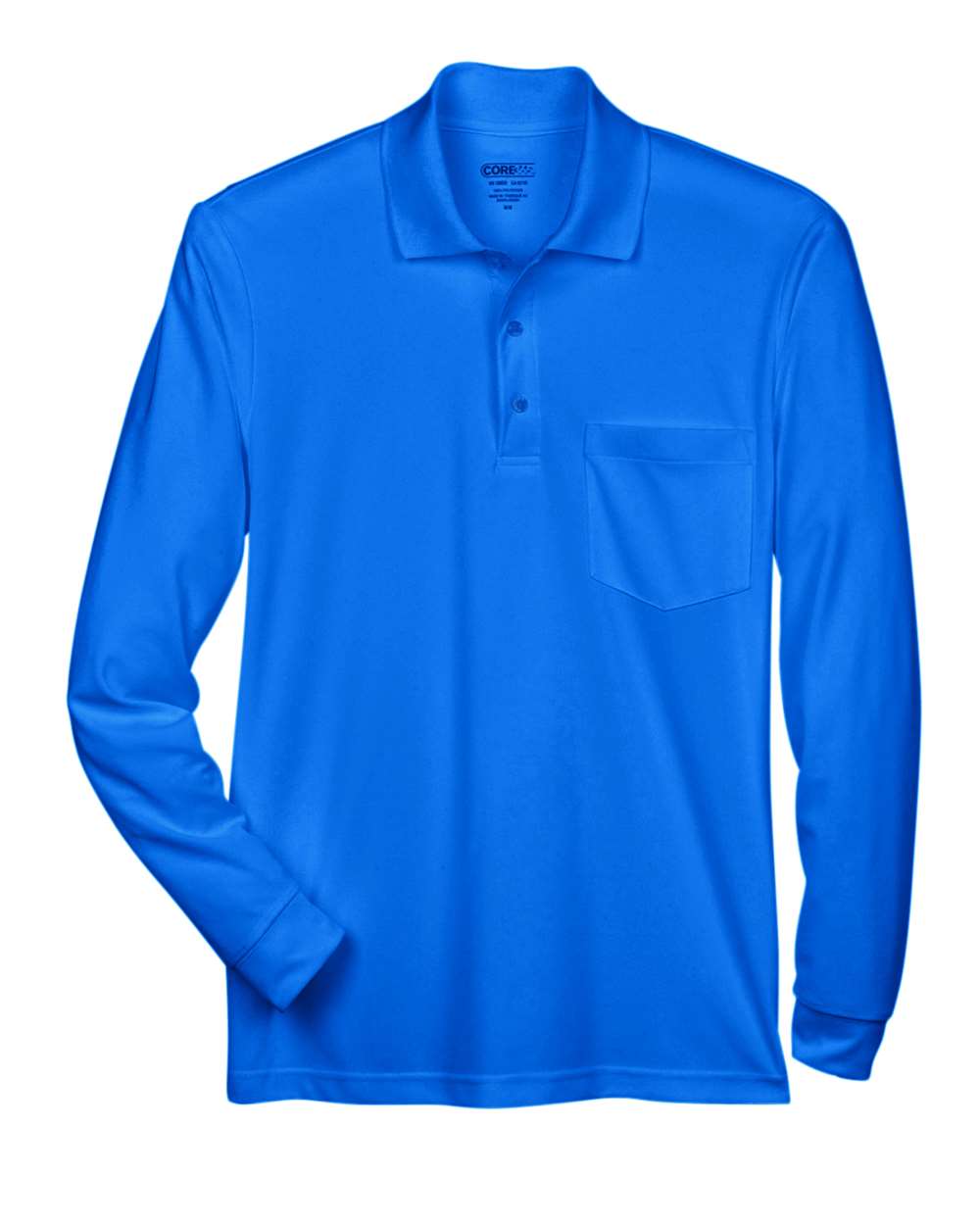 Men's Pinnacle Performance Long Sleeve Piqué Polo with Pocket | 88192P