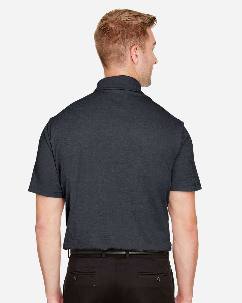 Men's CrownLux Performance® Address Mélange Polo | DG22