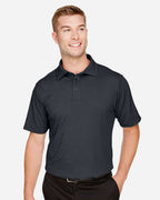 Men's CrownLux Performance® Address Mélange Polo | DG22