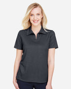 Women's CrownLux Performance® Address Melange Polo | DG22W