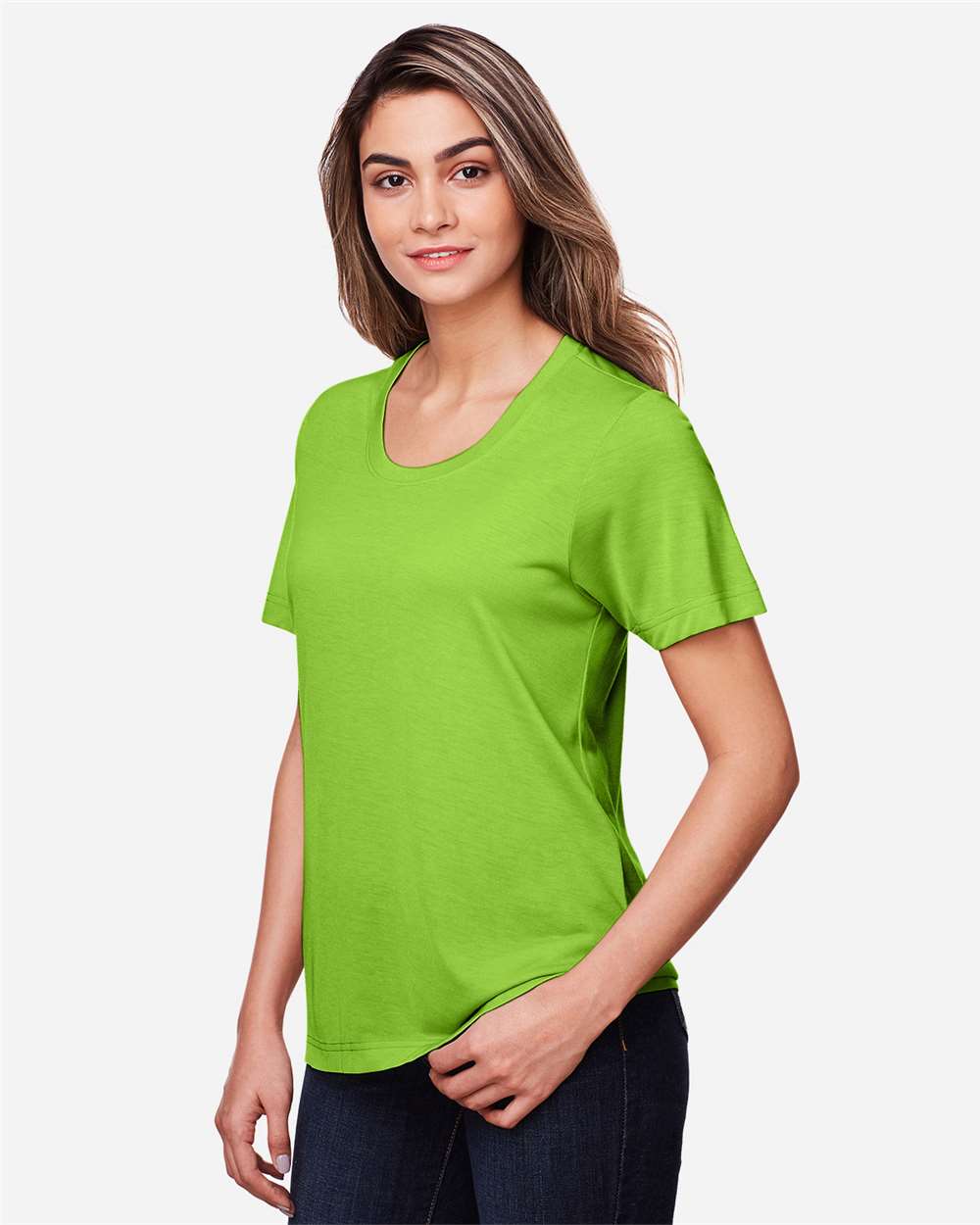 Women's Fusion ChromaSoft™ Performance T-Shirt | CE111W