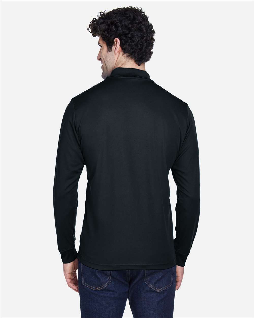 Men's Pinnacle Performance Long Sleeve Piqué Polo | 88192