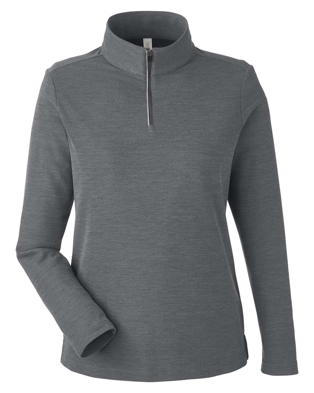 Women's Fusion ChromaSoft™ Pique Quarter-Zip Pullover | CE405W