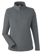 Women's Fusion ChromaSoft™ Pique Quarter-Zip Pullover | CE405W