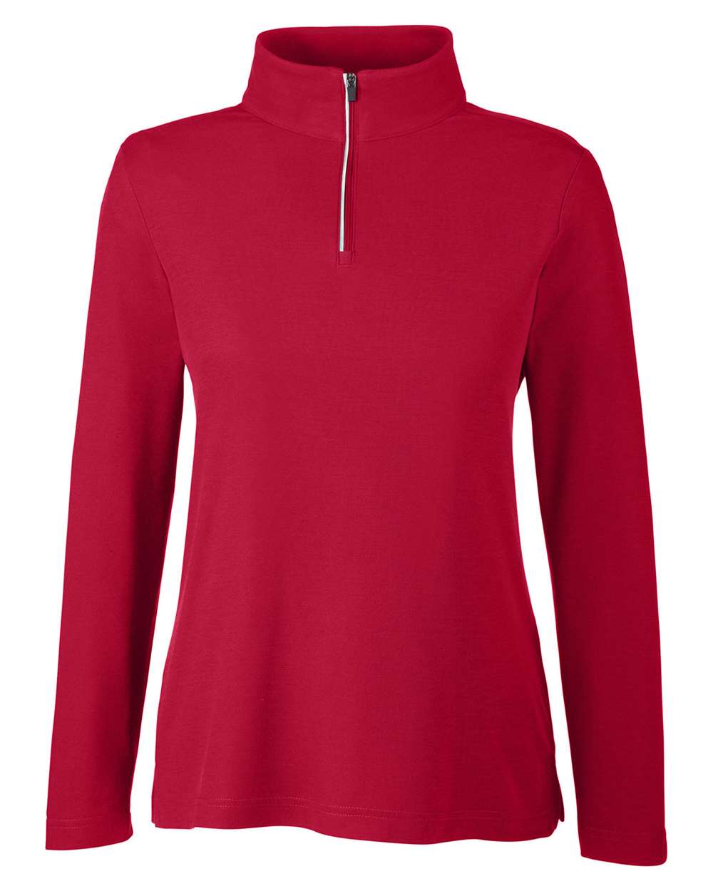 Women's Fusion ChromaSoft™ Pique Quarter-Zip Pullover | CE405W