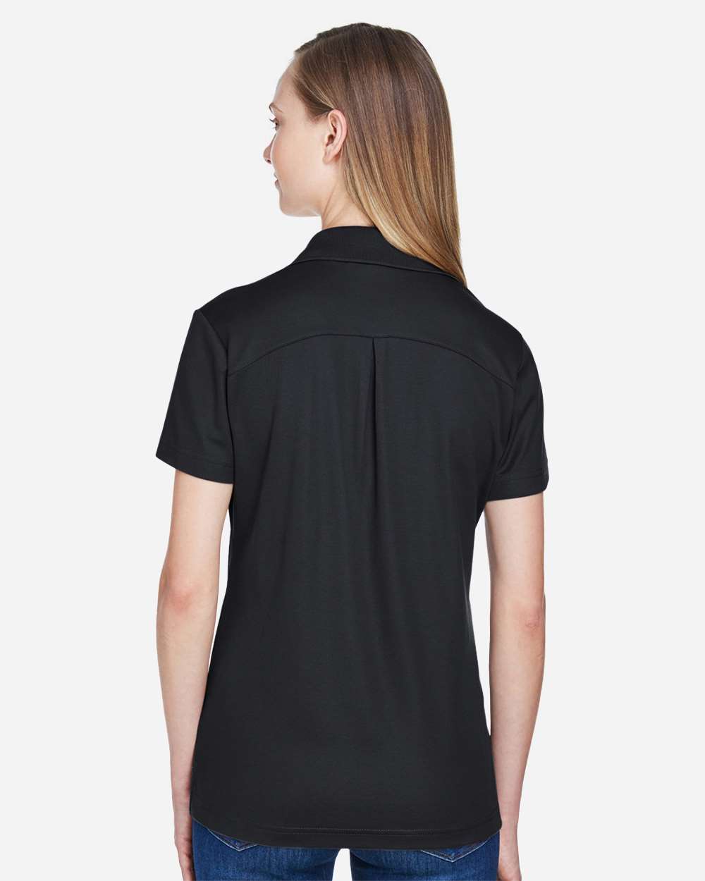 Women's CrownLux Performance® Plaited Polo | DG20W
