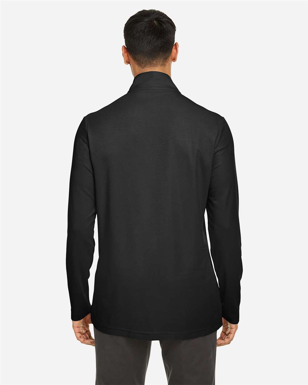 Men's Fusion ChromaSoft™ Pique Quarter-Zip Pullover | CE405