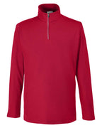 Men's Fusion ChromaSoft™ Pique Quarter-Zip Pullover | CE405