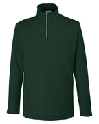 Men's Fusion ChromaSoft™ Pique Quarter-Zip Pullover | CE405