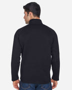 Unisex Bristol Sweater Fleece Quarter-Zip Pullover | DG792