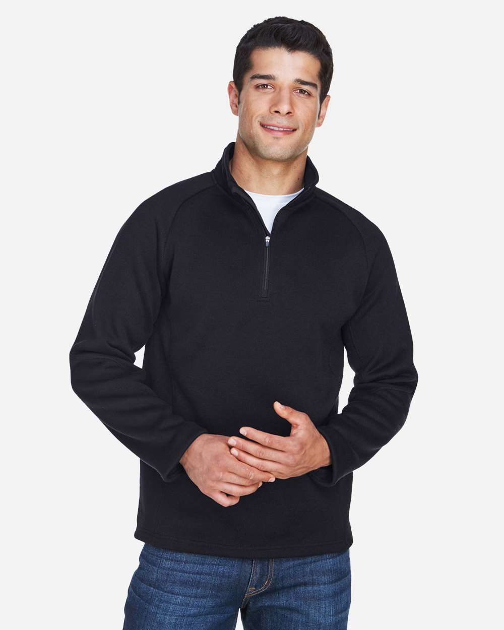 Unisex Bristol Sweater Fleece Quarter-Zip Pullover | DG792