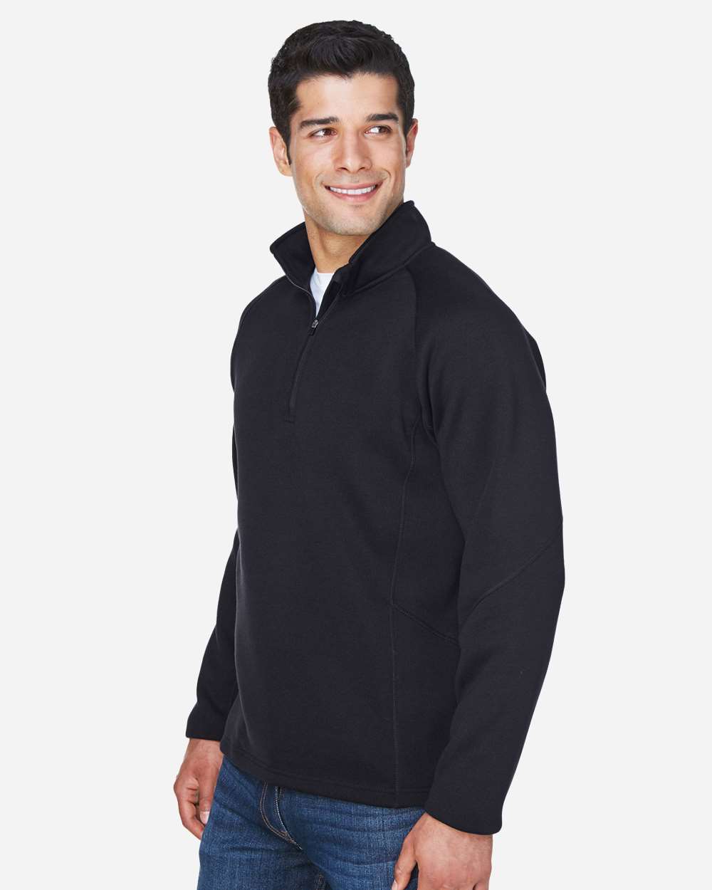 Unisex Bristol Sweater Fleece Quarter-Zip Pullover | DG792