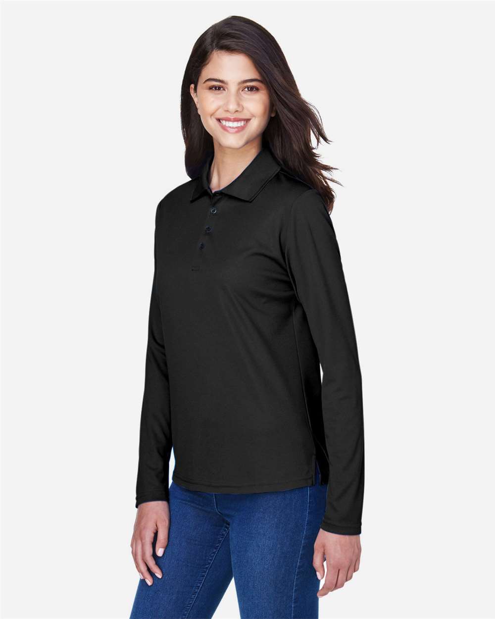 Women's Pinnacle Performance Long Sleeve Piqué Polo | 78192