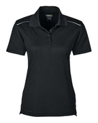 Women's Radiant Performance Piqué Polo with Reflective Piping | 78181R