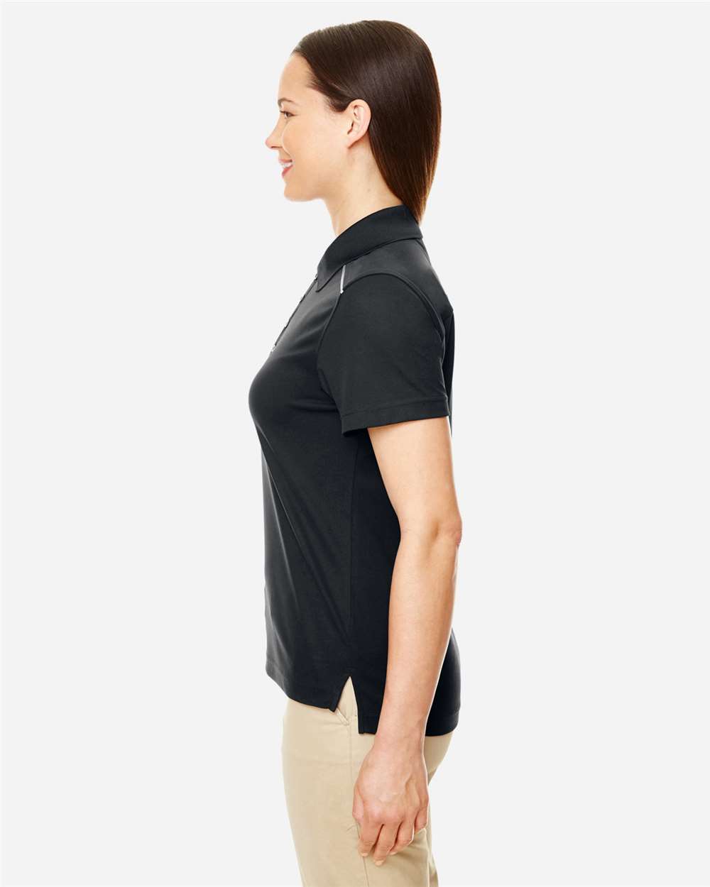 Women's Radiant Performance Piqué Polo with Reflective Piping | 78181R