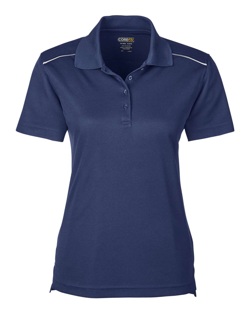 Women's Radiant Performance Piqué Polo with Reflective Piping | 78181R