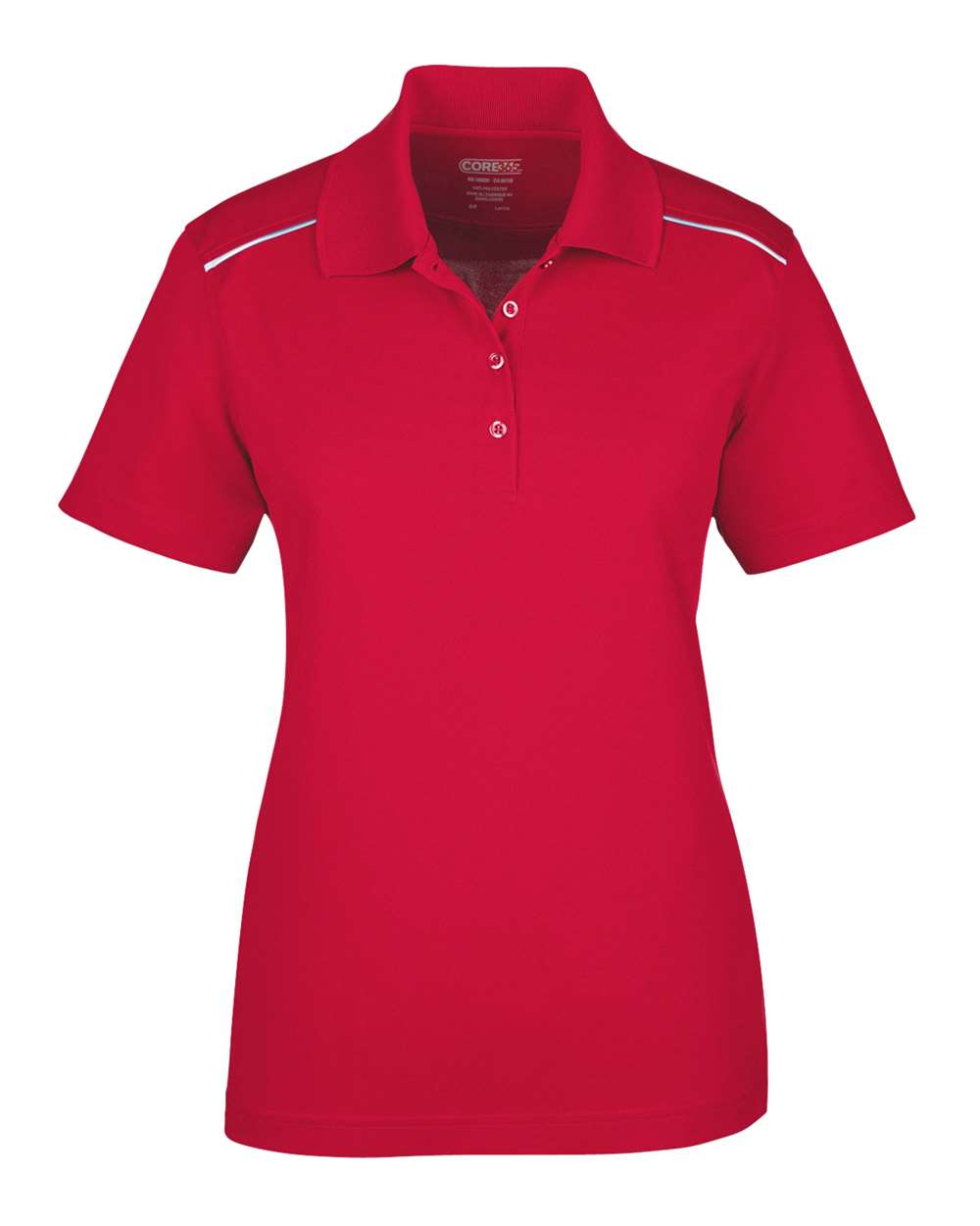 Women's Radiant Performance Piqué Polo with Reflective Piping | 78181R