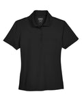 CORE365 78181P Women's Origin Performance Piqué Polo with Pocket - Black