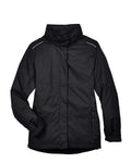 CORE365 78205 Women's 3-in-1 Jacket with Fleece Liner - Black