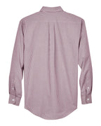 Men's Crown Collection® Gingham Check Woven Dress Shirt | D640