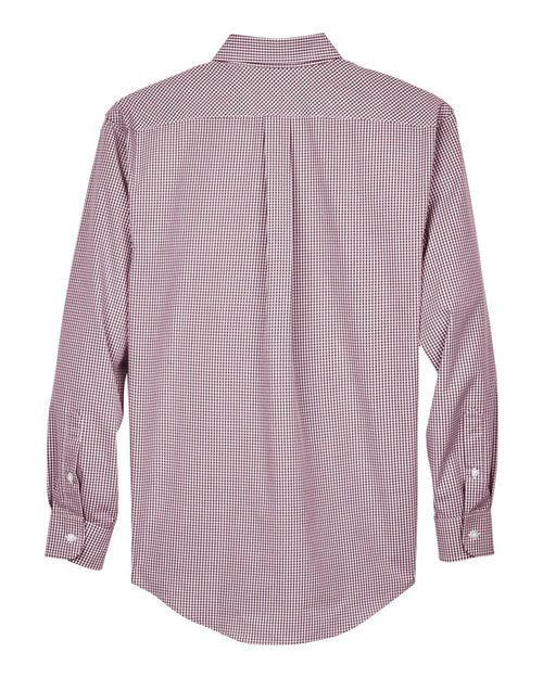 Men's Crown Collection® Gingham Check Woven Dress Shirt | D640