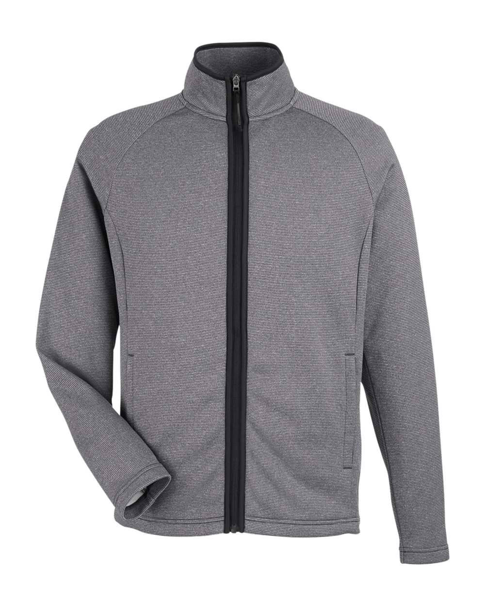 Men's Venture Heathered Stripe Full-Zip Jacket | CE72