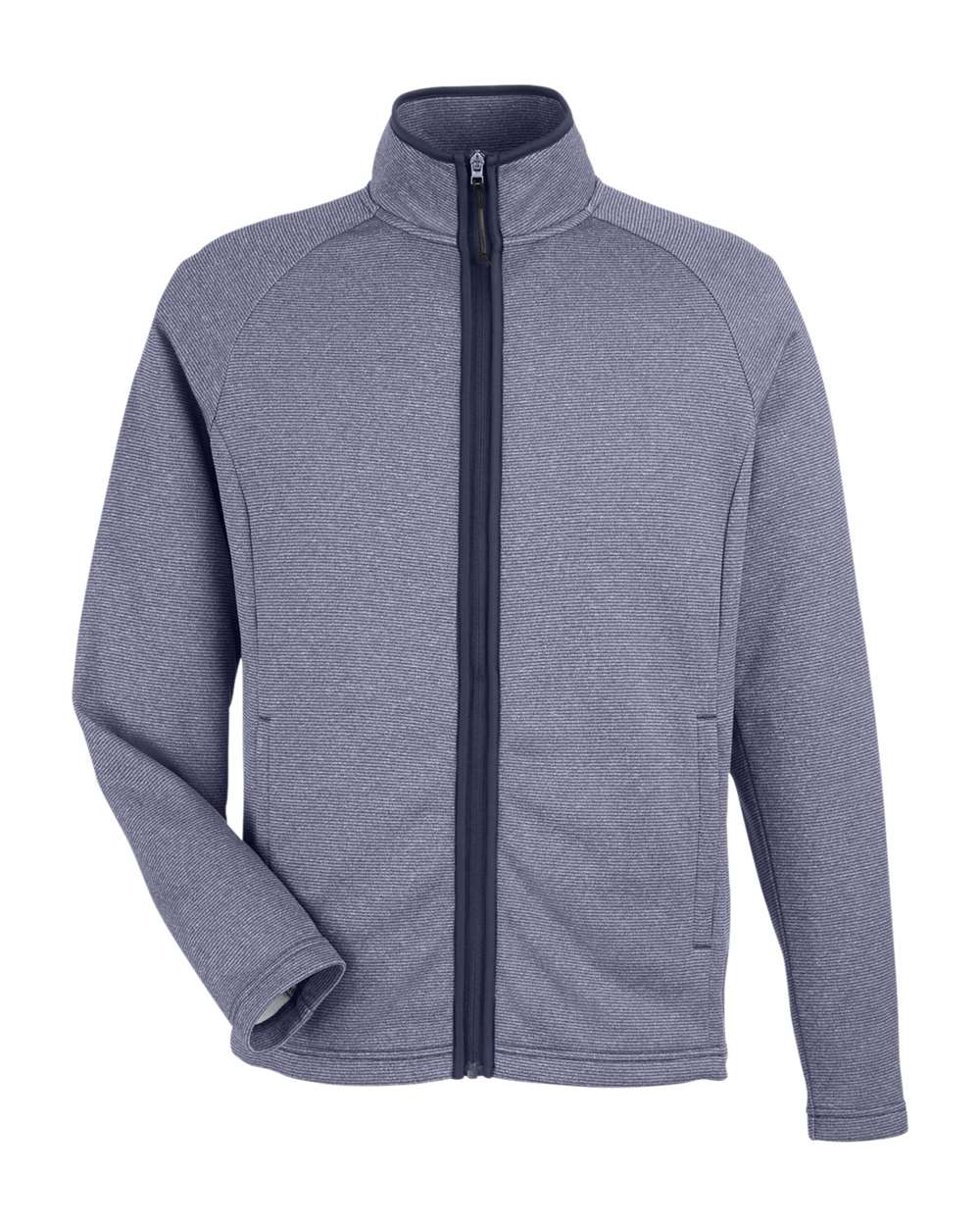 Men's Venture Heathered Stripe Full-Zip Jacket | CE72