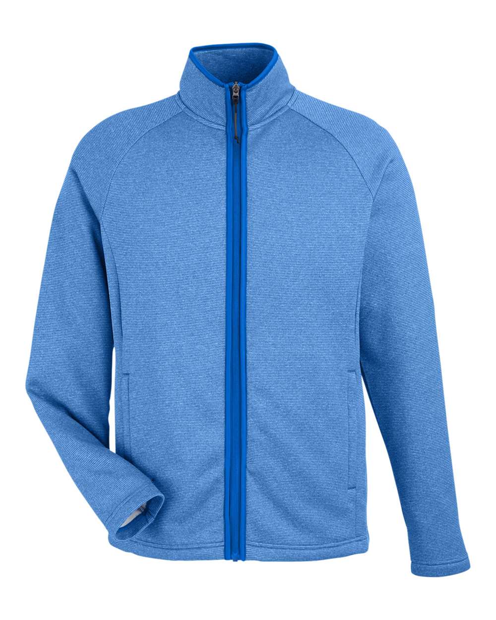 Men's Venture Heathered Stripe Full-Zip Jacket | CE72